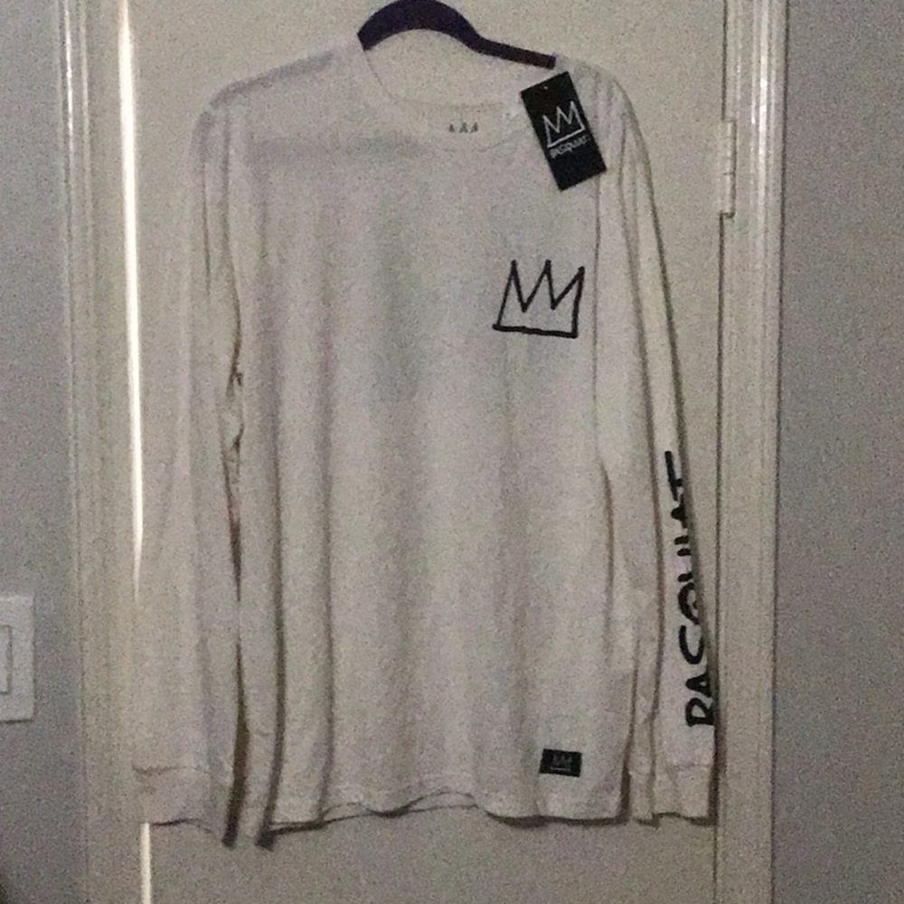 Jean-Michel Basquiat (L) Graffiti Long Sleeve